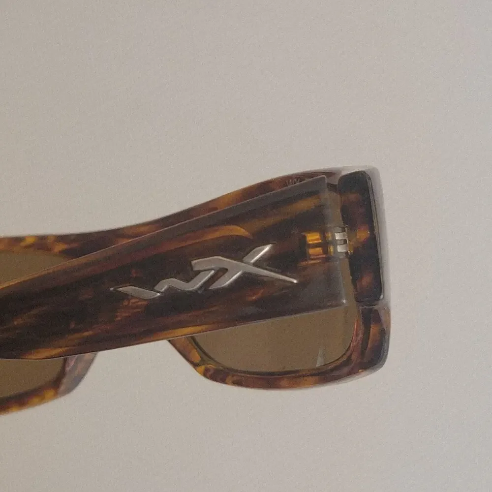 Wiley X WX Z87-2 SLIK sunglasses tortoise frame Made in Italy